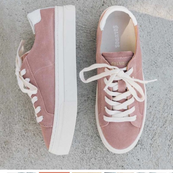 Soludos Shoes - Soludos The Ibiza Platform DUSTY ROSE sneaker New Womens size 6